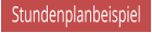 Stundenplanbeispiel